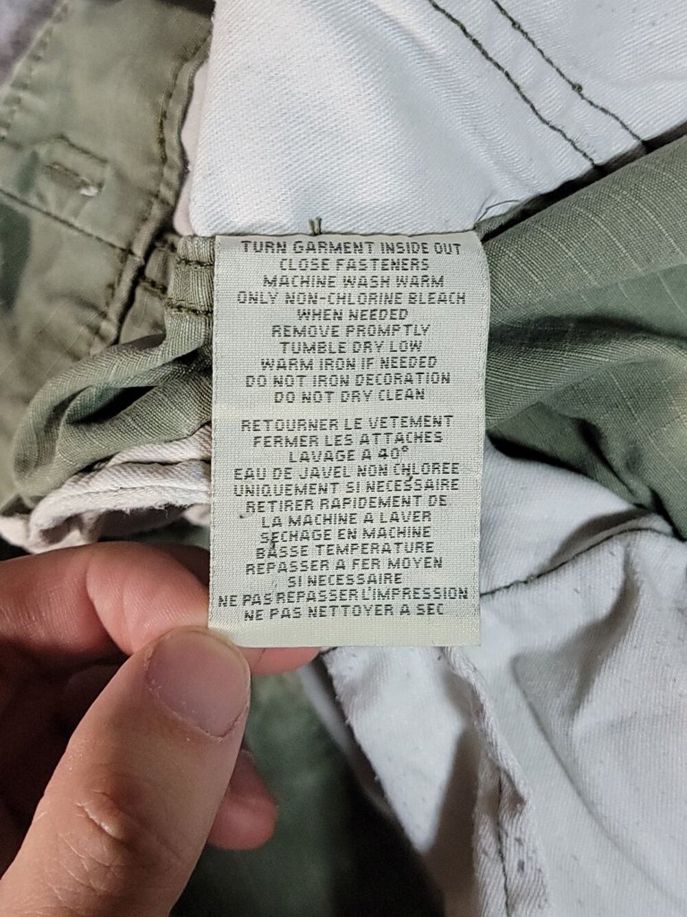 Y2K-style Denim & Supply Ralph Lauren WoodblockGraphic Cargo Shorts Mens Size36 - Picture 10 of 16